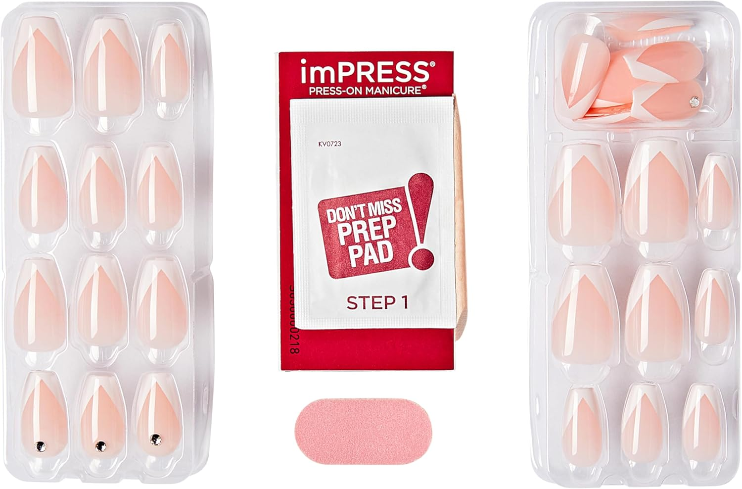 KISS Impress Nails so French |KIMM04| image number 6