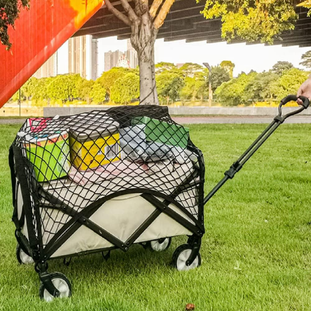 Outdoor Cart Camping Car Net Pocket Small Cart Screen Garden Fixed Mesh Bag Storage Net Luggage Net Elastic Mesh Cover
