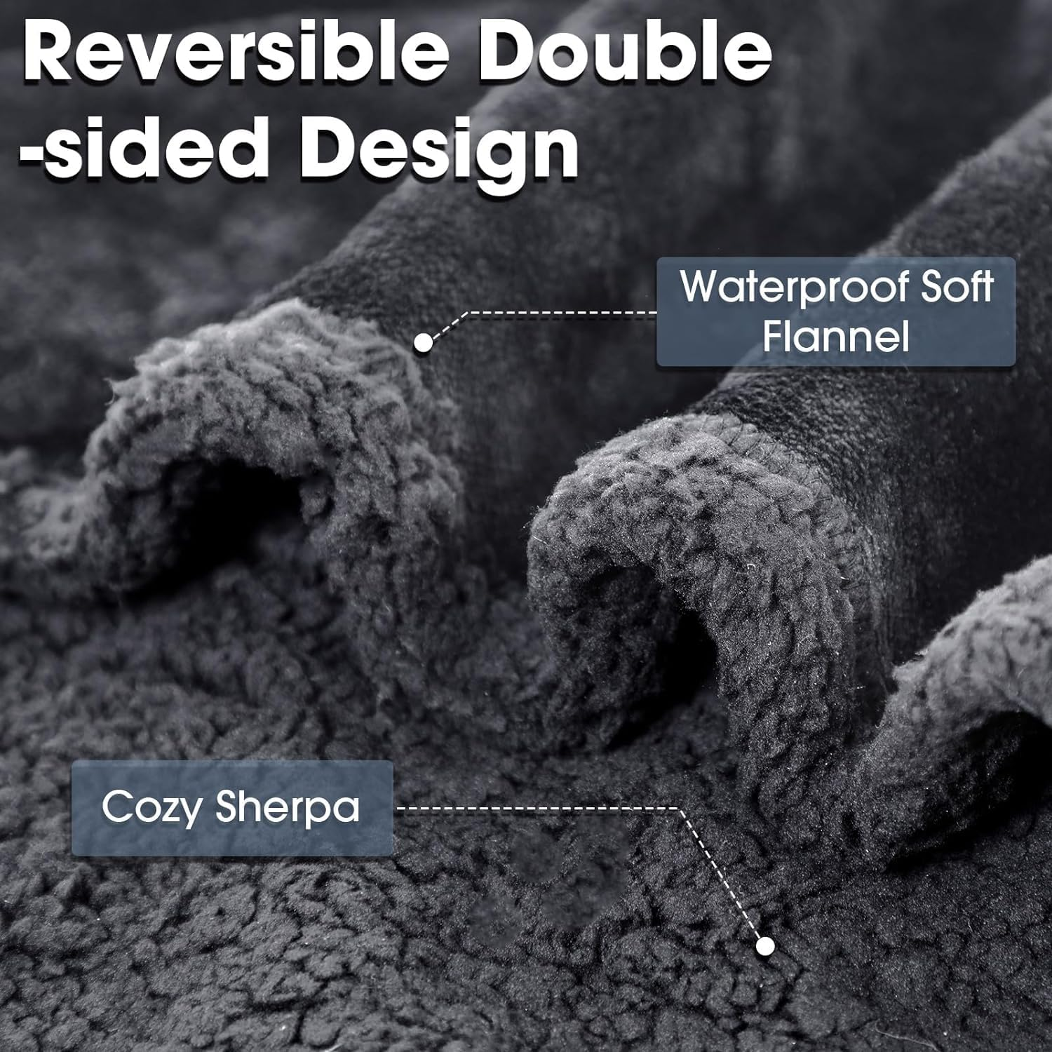 Dog Blankets and Cat Sofa for Picnics and Outdoor Camping - Waterproof Blanket for Small Dogs and Cats - Blanket and Sofa image number 6