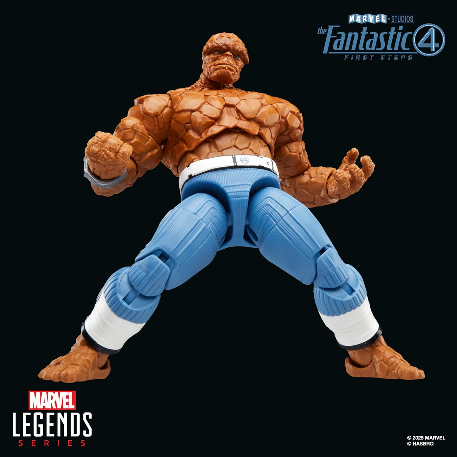 Marvel Legends Series Marvel'S the Thing, the Fantastic Four: First Steps Ben Grimm Movie Collectible 6 Inch Action Figure Toy