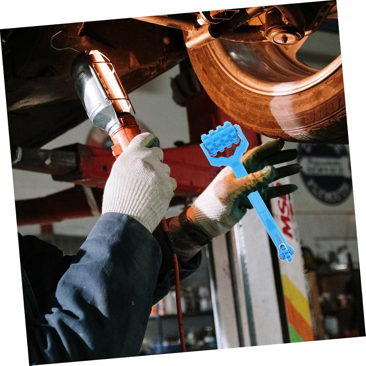 PENIKOKO Soundproof Rollers Car Plastic Roller Tool for Noise Reduction Versatile Dualhead Design image number 6