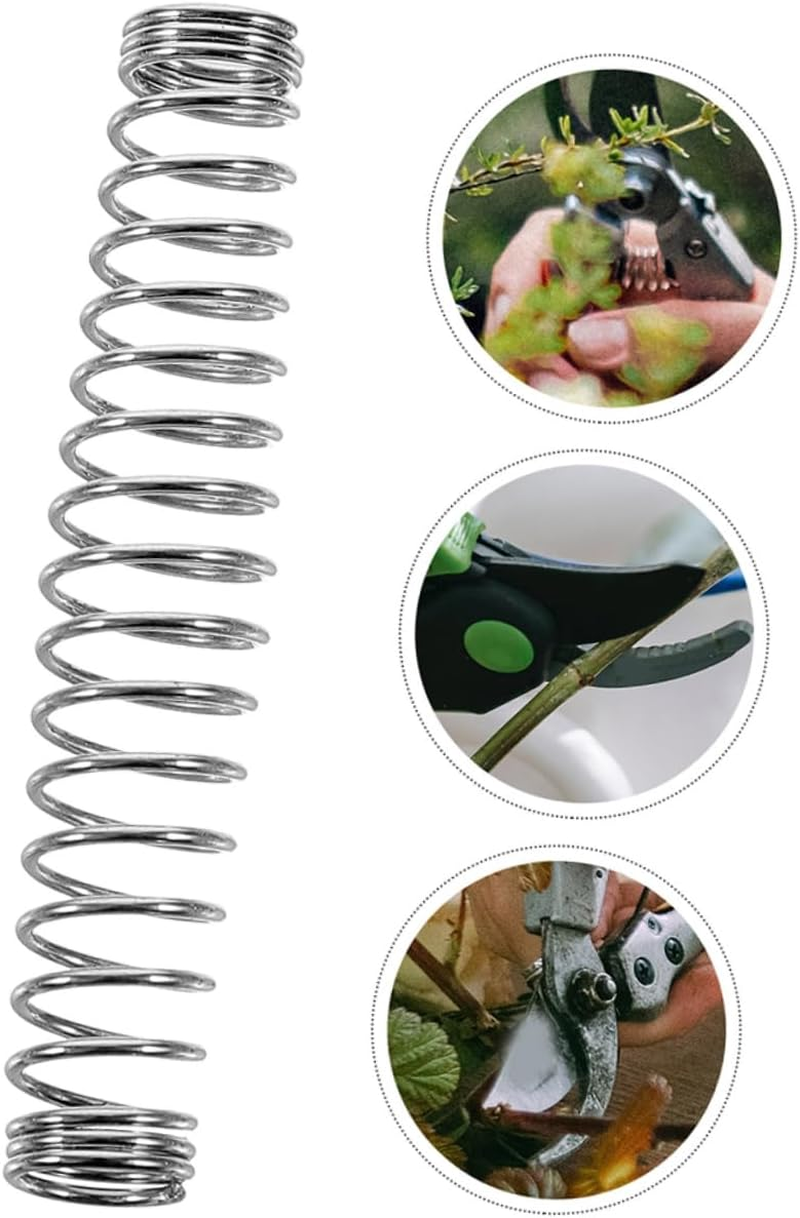 CIYODO 50Pcs Gardening Scissors Pruning Shears for Gardeners Bonsai Pruning Shears Springs for Trimming Trees and Flowers in Garden Hand Sheer for Shrubs image number 6