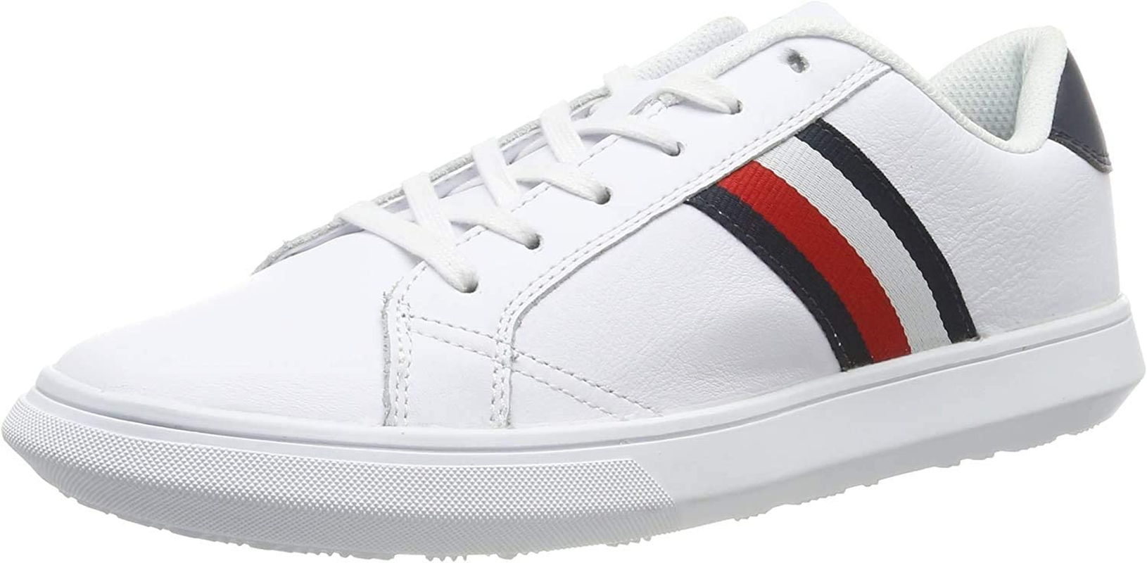 Tommy Hilfiger Men'S Cupsole Leather Sneaker