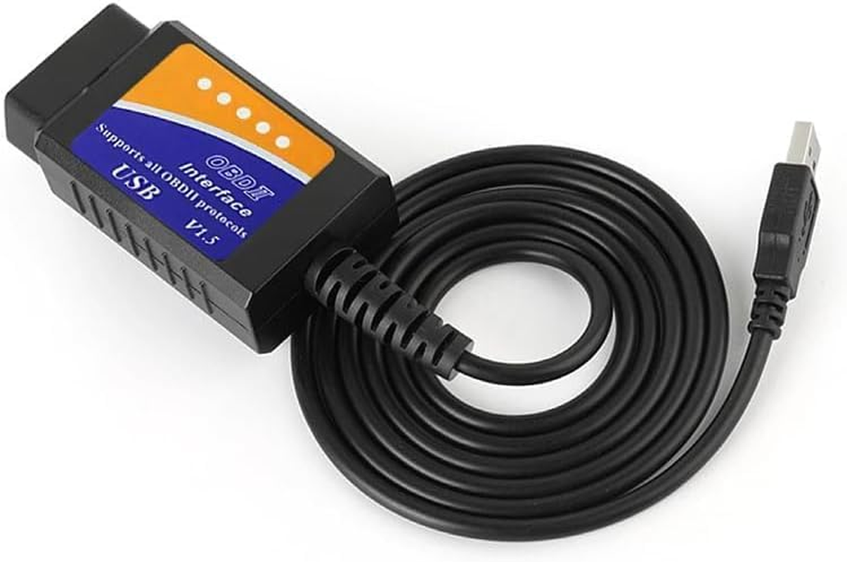 OBD2 USB Adapter ELM327 V1.5 Car Diagnostic Device Automotive OBD2 USB Scanner Code Reader Diagnostic Tool image number 5