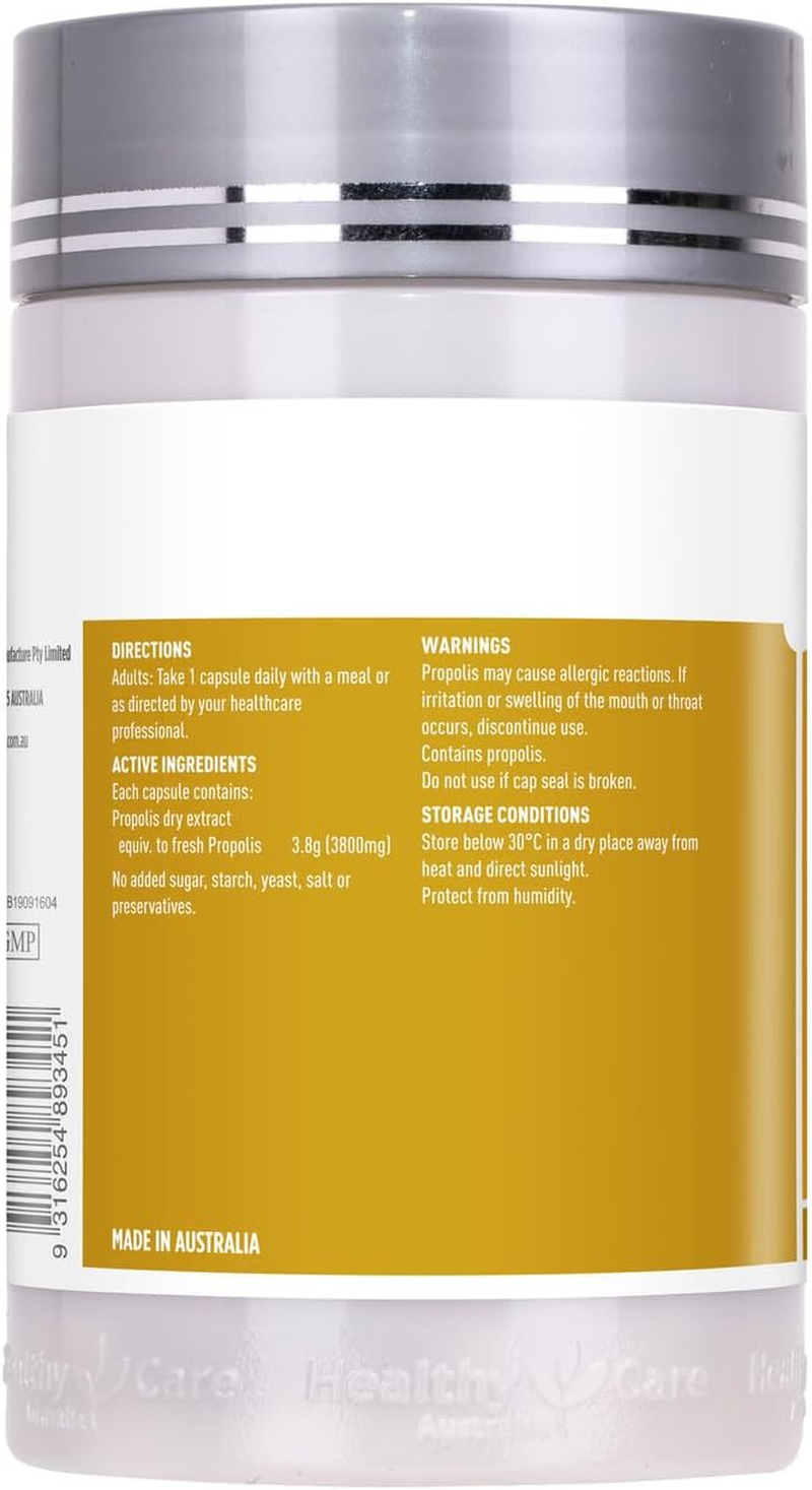 Healthy Care Propolis 3800 200 Capsules image number 3