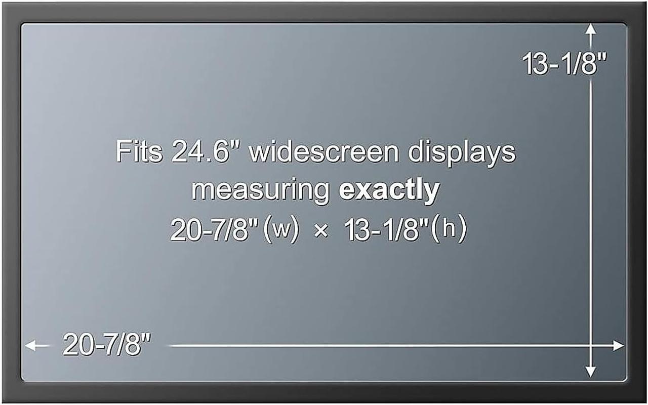 3M Framed Privacy Filter for 24.0" Widescreen Monitor (16:10 Aspect Ratio) PF240W1F image number 5