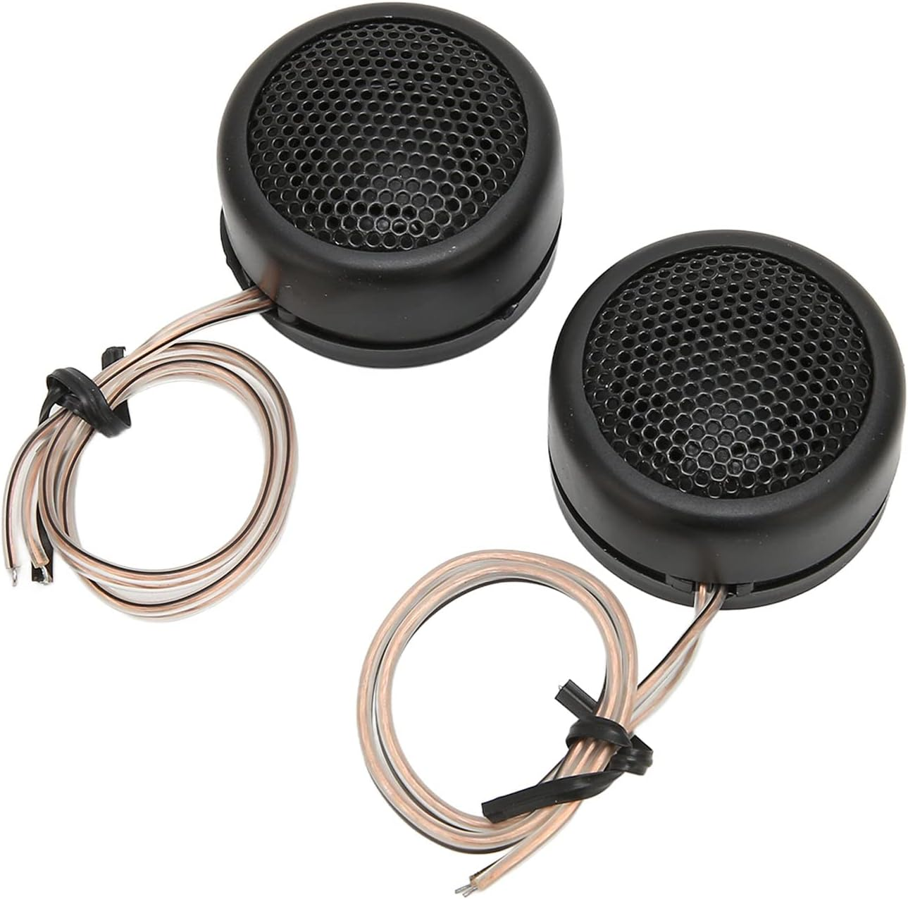 TP-366 Mini Dome Tweeter Car Speaker Kit, 12V 380W Super Power Tweeter Speakers, Stick On/Flush Mount, 4 Ohm, 8.27 * 5.51 * 1.89 Inches image number 4