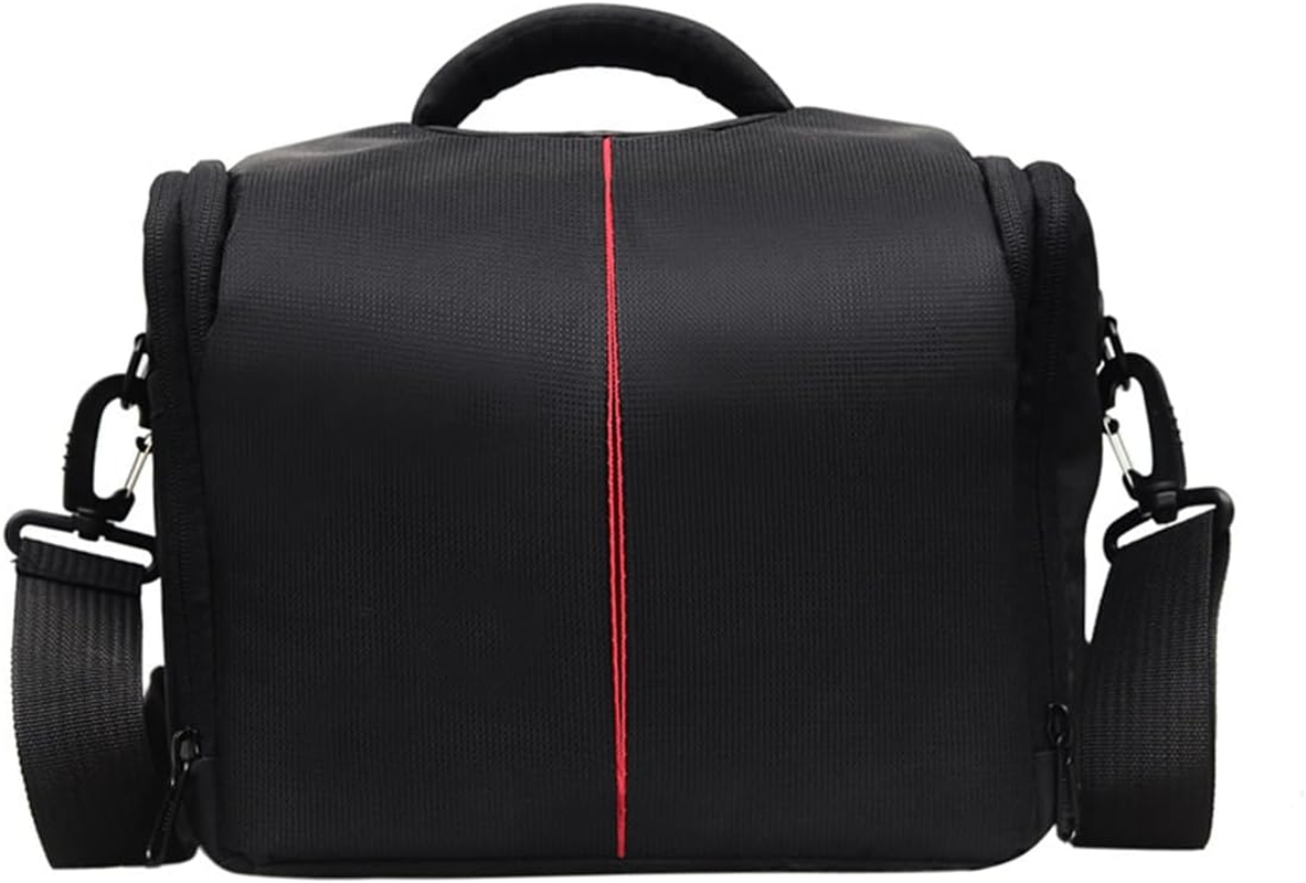 AIMALL Shoulder Digital Photography Bag, 10.2&times;5.3&times;8.2In SLR Camera Bag with Customizable Interior & Multiple Pockets, Black image number 4