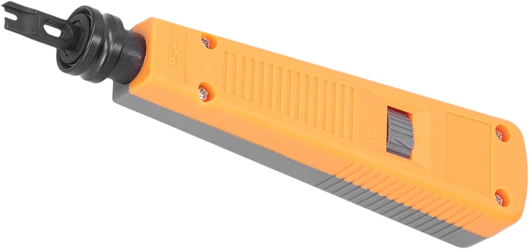 EVTSCAN Professional Punch down Tool with 110/88 Dual Blade, Adjustable Impact Force, for Terminating and Connecting CAT5 CAT6 Cat6A, for Punch down Blocks, Patch Panels and Keystone Jacks