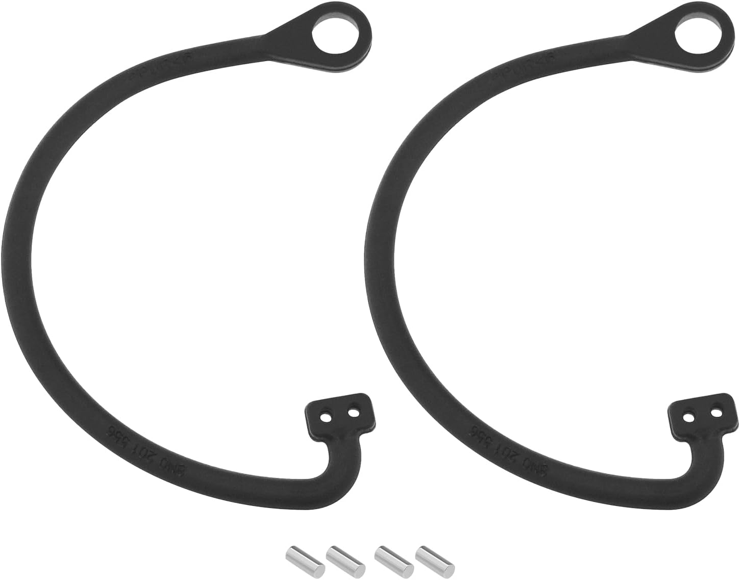 2Pcs Fuel Tank Cap Cord Replacement with Nail Compatible with VW Compatible with Audi Compatible with Skoda Fuel Filler Cap Wire image number 3