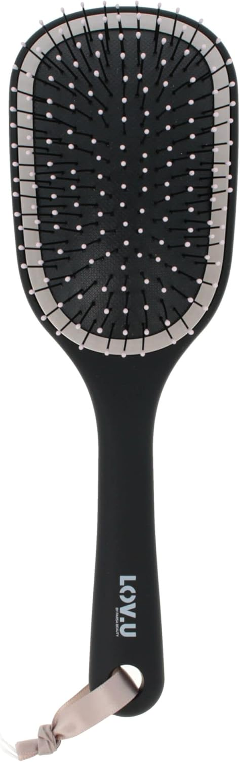 PARSA Beauty LOV.U Detangling Brush Wet & Dry (Pink) - Hair Brush with Multi-Flexible Nylon Pins - Hair Brush - Hair Brush Women - Hair Brush