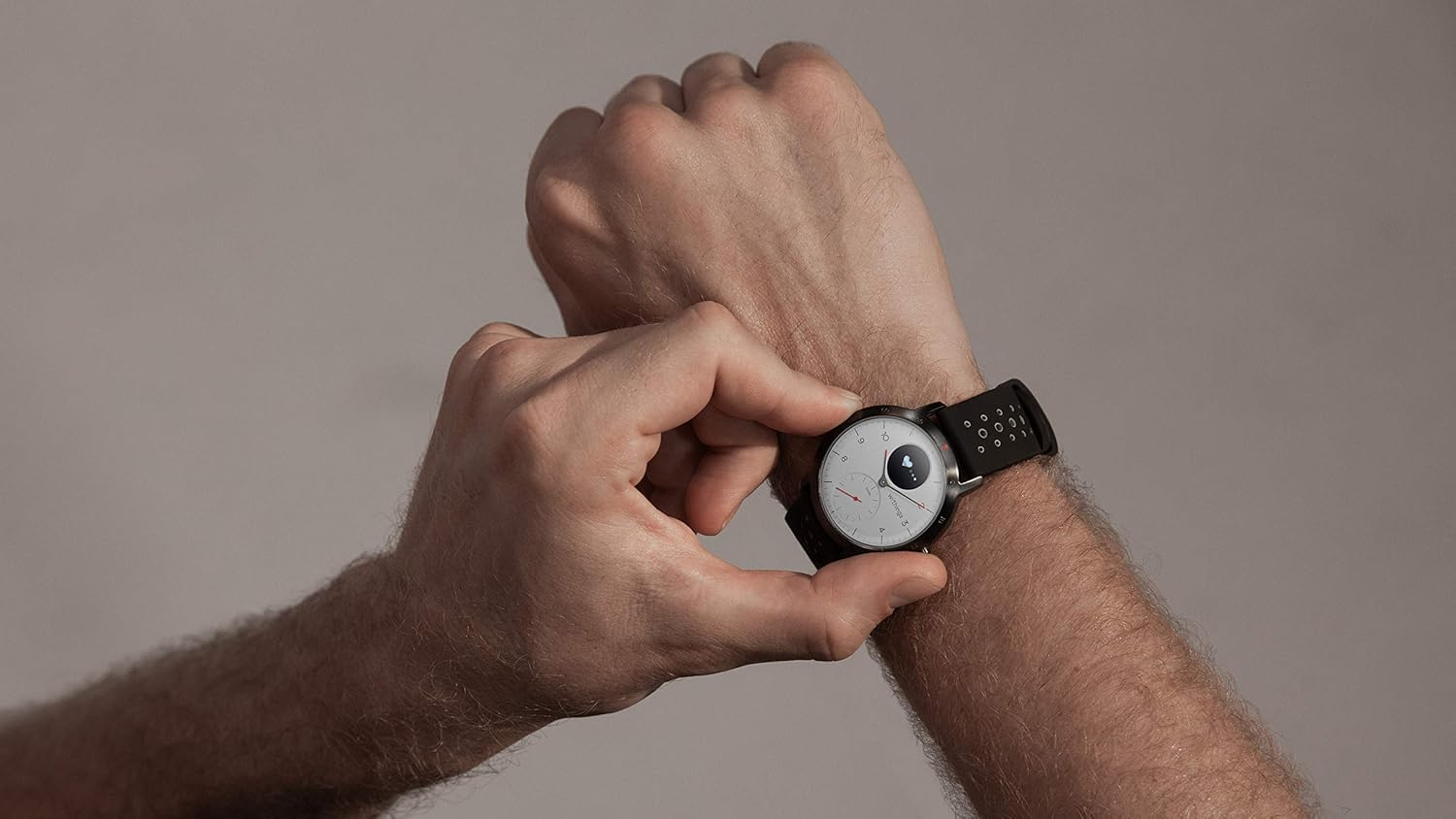 Withings Steel HR Sport (40Mm White) - Multi-Sport Hybrid Smartwatch, Unisex-Adult image number 6