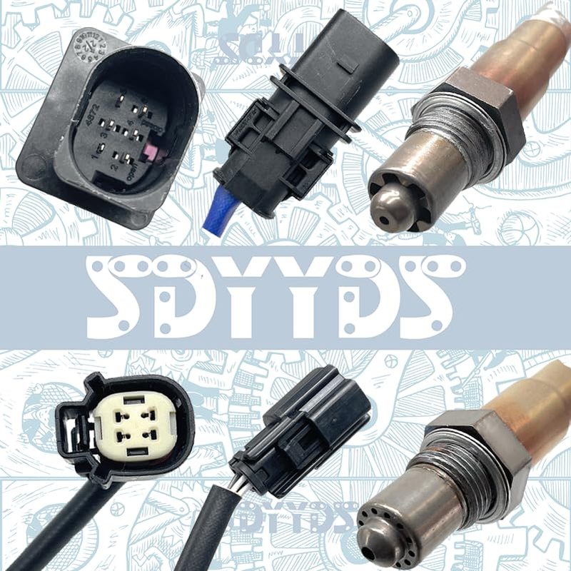 Set (2) Oxygen O2 Sensor for 2012-2018 Ford Focus 2.0L L4 Non Turbo / 2013-2014 Ford Fusion 1.6L L4 Turbocharged Upstream + Downstream 234-5068 234-4575 image number 3