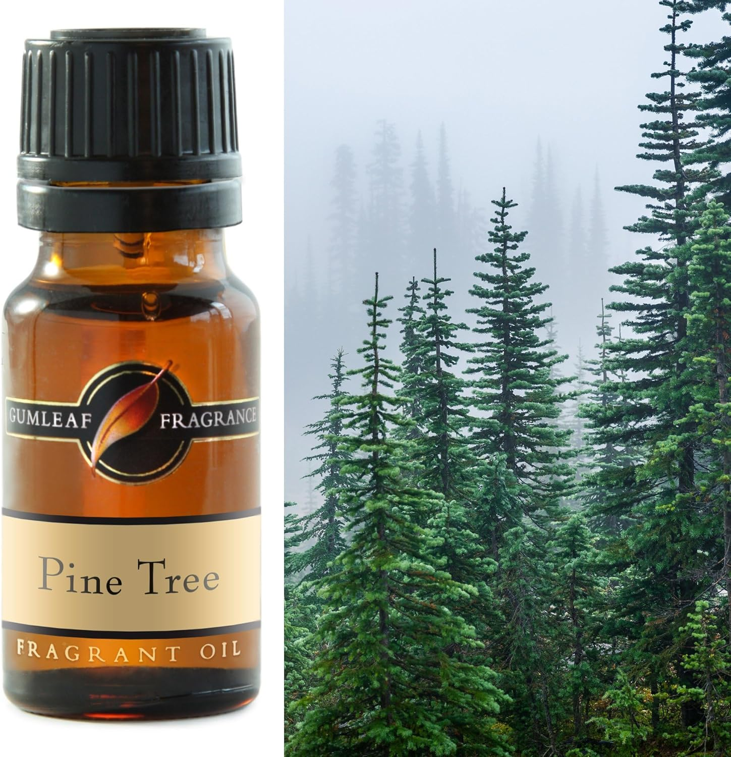 Gumleaf Fragrance Pine Tree Fragrant Oil - 10Ml, Cruelty Free & Vegan, Phthalate-Free Fragrance