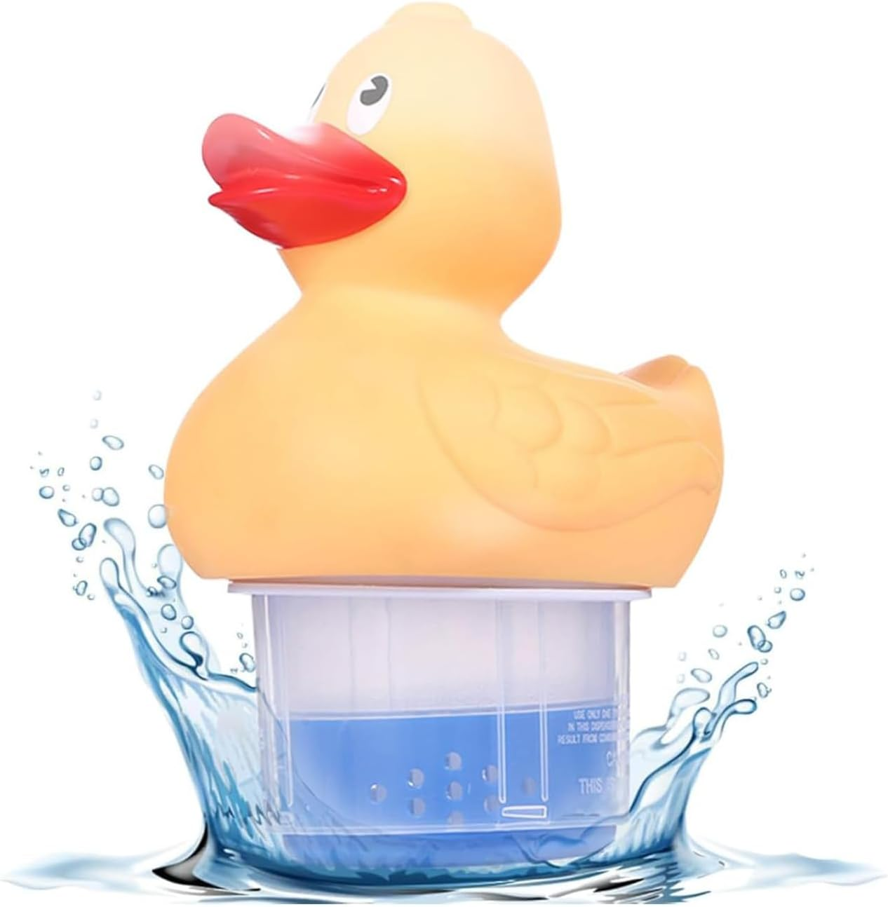 Chlorine Dispenser for Pool, Floating Duck Tablet Holder, Adjustable Feeder Water Purifier for Small Large Pool, Tub, Spa (Turtle)