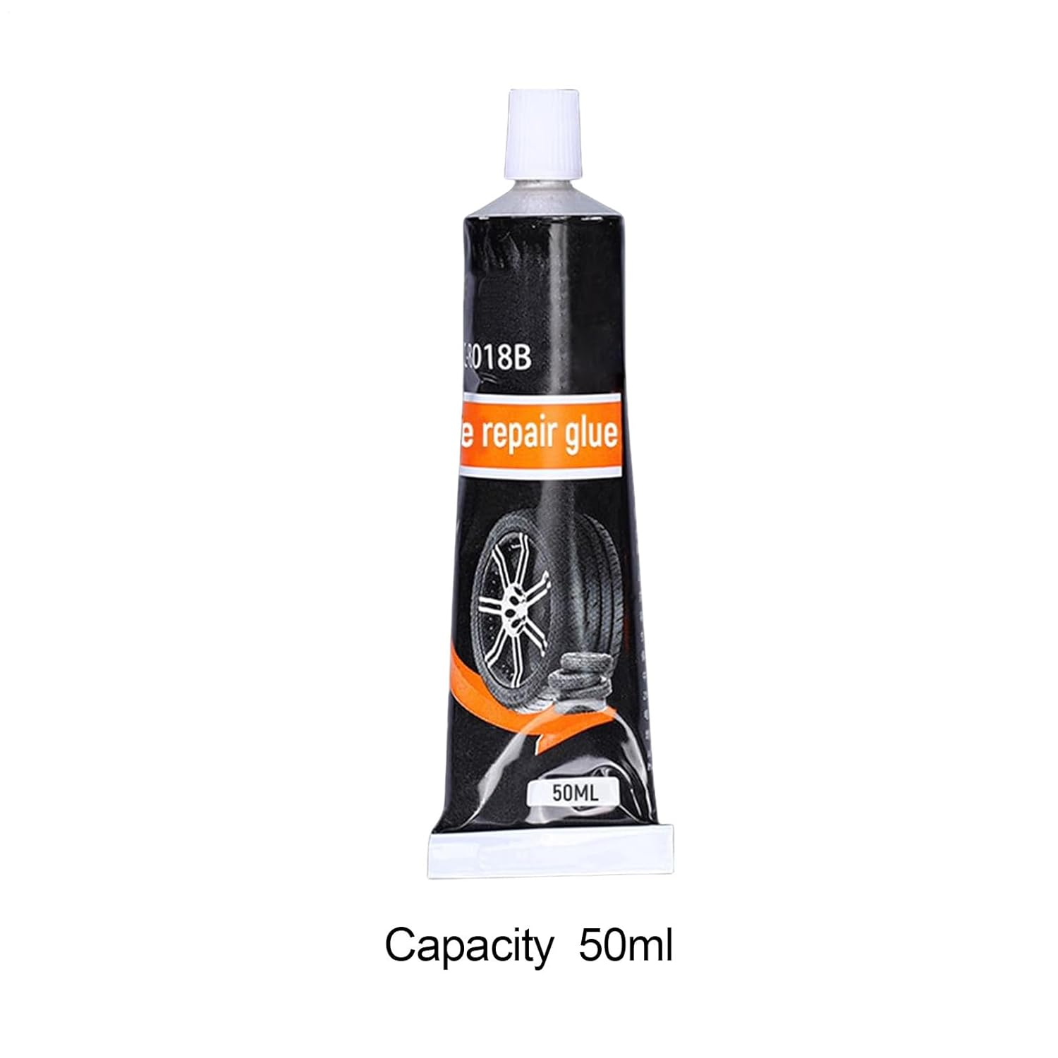 Waterproof & High Temperature Resistant Tire Repair Glue, 50Ml Ti Re Sidewall Re Pair Kit Rubber Cement Tyre Restore, Tyre Gum Restor Motorcycle, Tyre Puncture Maintain for Car, Truck, Tractor, Mower image number 1
