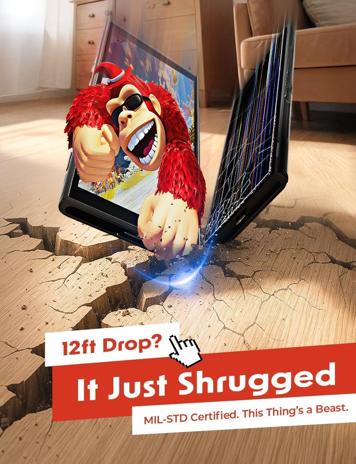 LISEN for Nintendo Switch Screen Protector image number 2