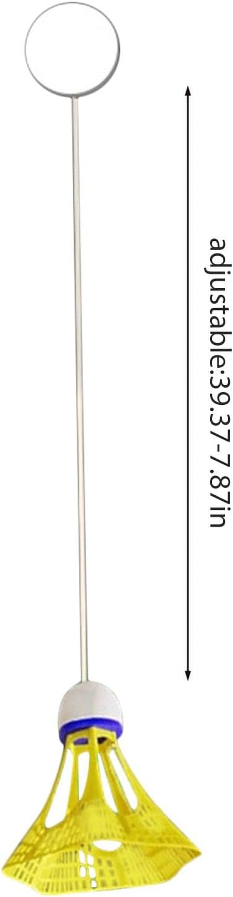 Badminton Training Equipment - Nylon Solo Badminton Equipment Training | High Elasticity Badminton Selff Training Tool, Excellent Quality Badminton Rebounder for Solo Rebound Practice image number 1