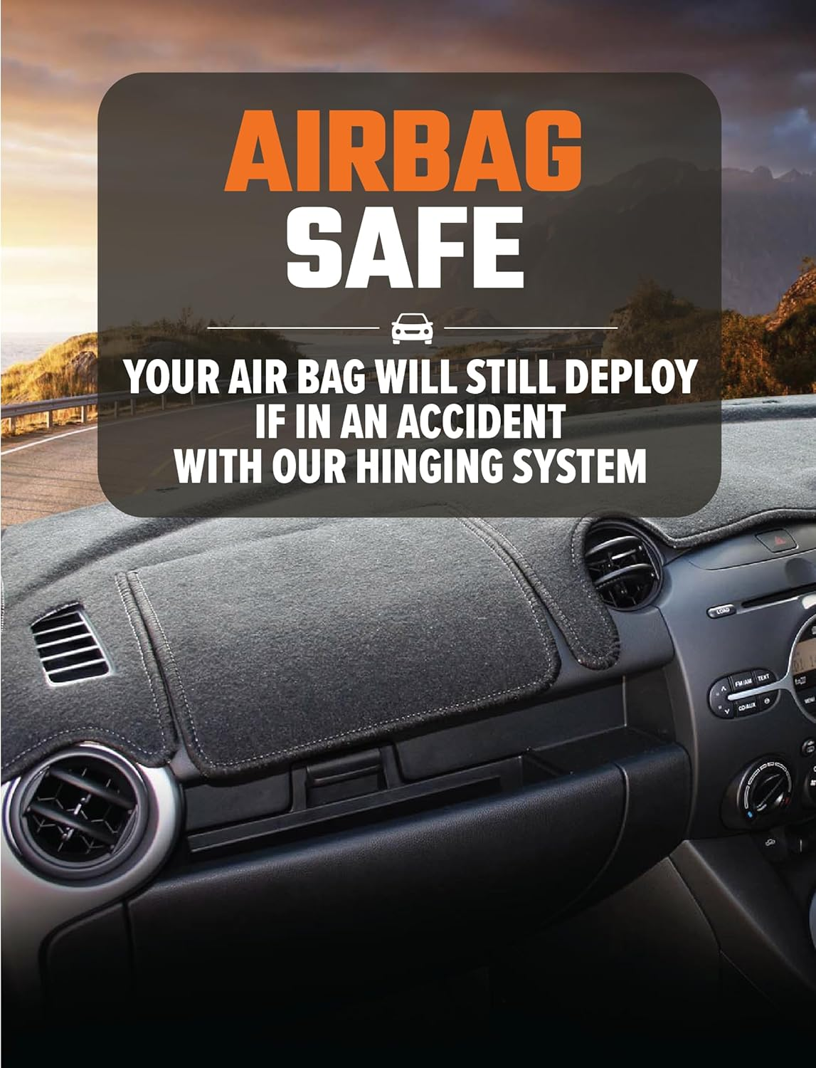 Sunland Dash Mat Charcoal Suits Hyundai Tucson NX4.V3 04/2025-On/> All Models without Heads up Display K6206 2025 image number 2