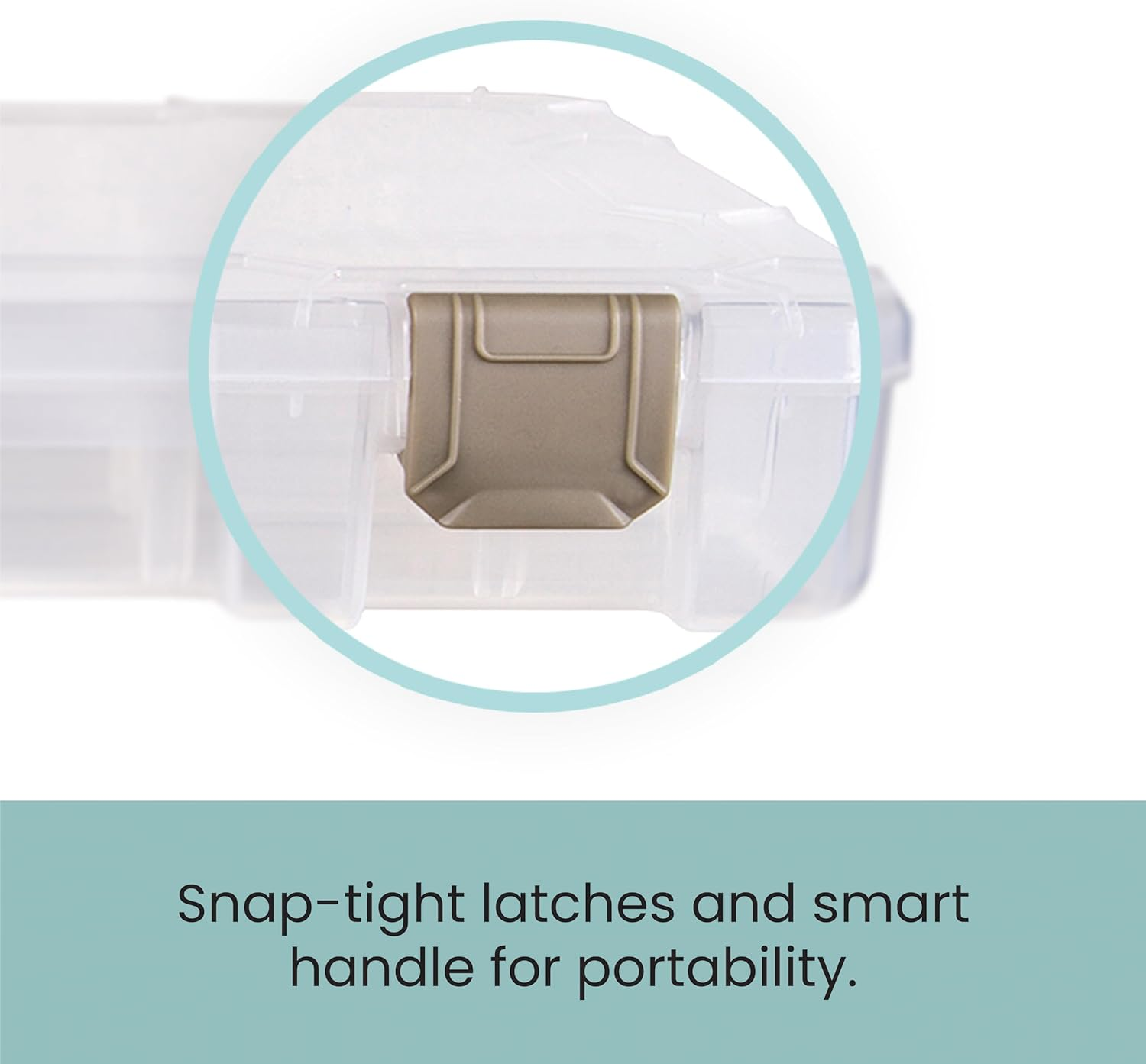 Artbin Floss Finder with Dividers10.75 7.375-Inch X 1.75-Inch Translucent, Acrylic, Multicoloured, 1.65 X 10.65 X 6.9 Cm image number 4