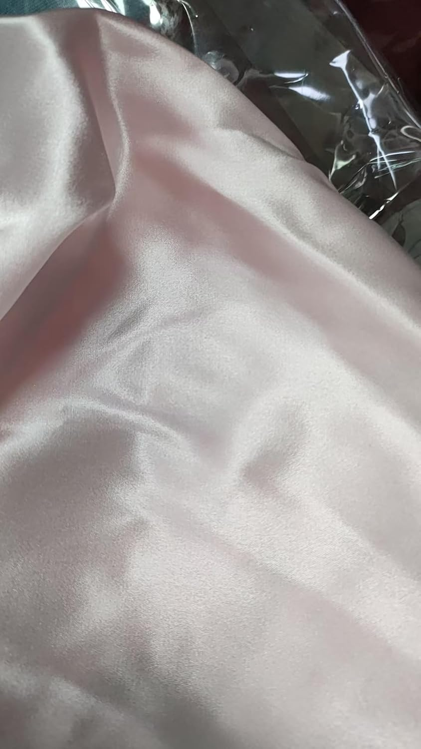 Gorsmoon Silk Bonnet for Sleeping - 100% Mulberry Silk Sleep Cap, Adjustable & Breathable Sleep Cap Silk, Silk Bonnet for Women, Non-Slip & Easy Care (Pink) image number 5