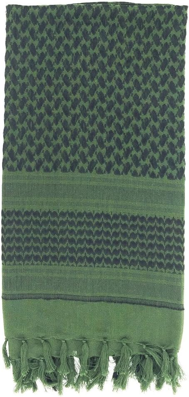 WOLMIK 100% Cotton Military Shemagh Tactical Desert Keffiyeh Head Neck Scarf Wrap image number 5