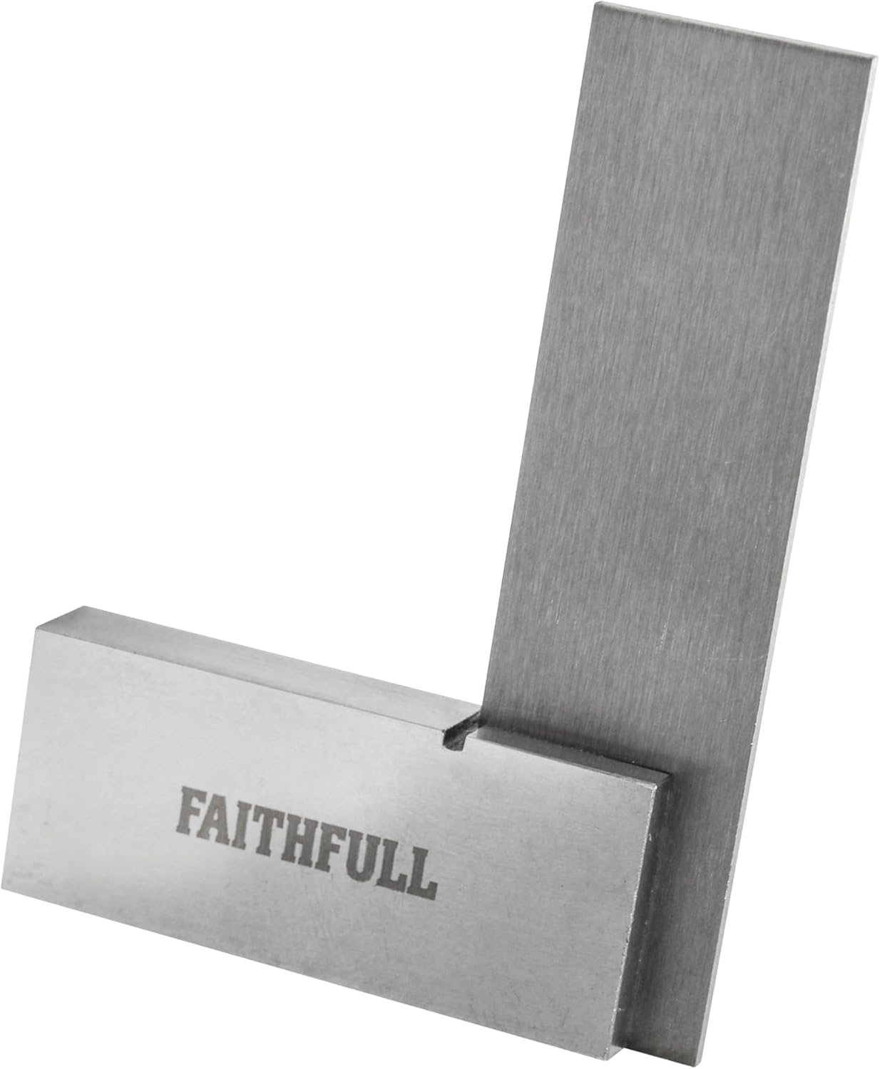 Faithfull Engineers Steel Try Square 50Mm (2In) &ndash; Precision Ground, Hardened Steel Blade, Accurate Marking, Measuring & Layout Tool for Metalworking & Woodworking image number 5