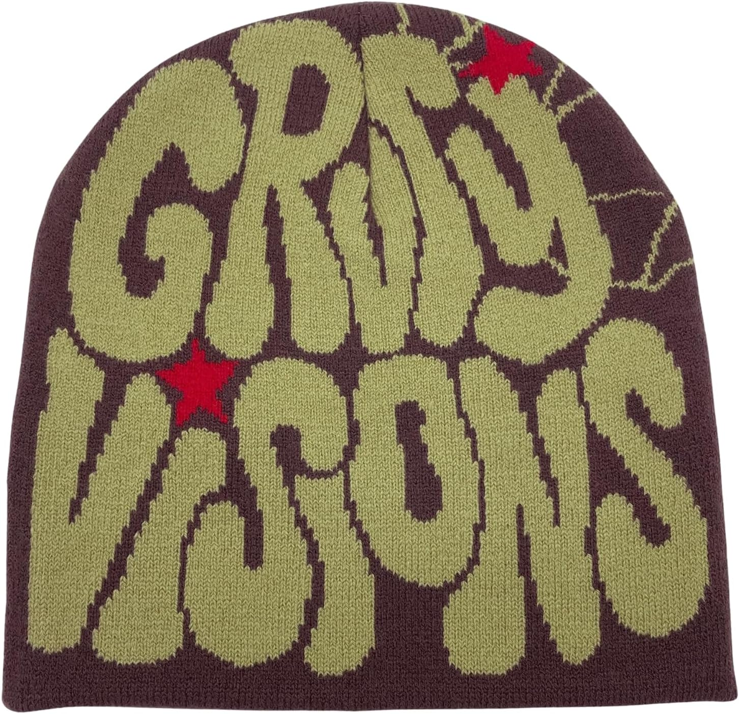 2THESTARS Trendy Y2K Graphic Beanie, Soft and Stylish Headwear for Fashion-Forward Individuals