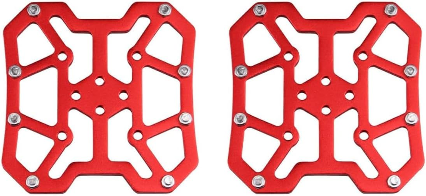 Clipless Platform Adapter for Shimano SPD&SPD-SL Bike Clipless Pedal Adapter Convert to Universal Platform Pedal for Mountain Bike Road Bike Cycle