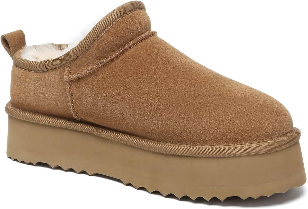 Ugg Australian Shepherd Nano Classic Platform | Cow Suede Upper - Women - UGG Boots image number 6