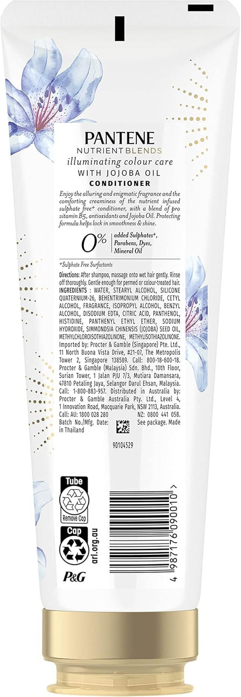 Pantene Pro-V Nutrient Blends Illuminating Colour Care Conditioner 250Ml image number 6