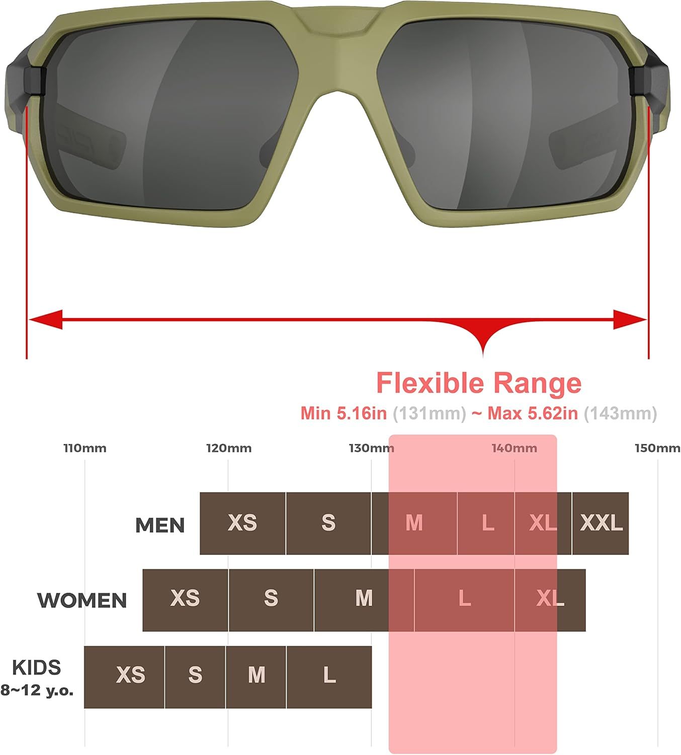 HTS HUNTERSKY Q37 Anti-Fog Polarized Tactical Hunting Shooting Sunglasses Military Grade Ballistic Impact Protection Eye Pro Army Glasses, Motorcycle Riding Running Driving Range image number 1