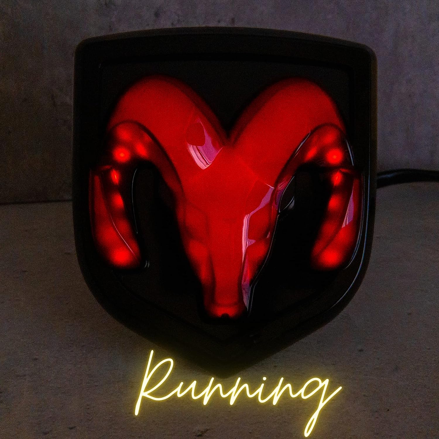 Officially Licensed RAM Hitch Cover (Black) - Black image number 5