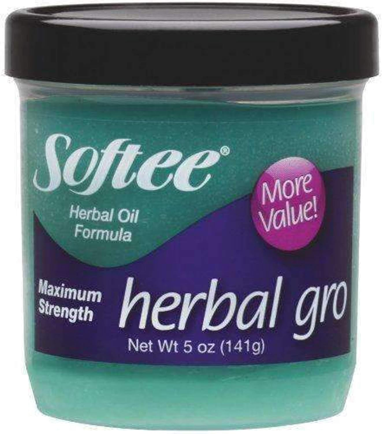 Softee Herbal Gro Maximum Strength - Enhance & Nourish All Hair Types, 5 Oz,( Products)