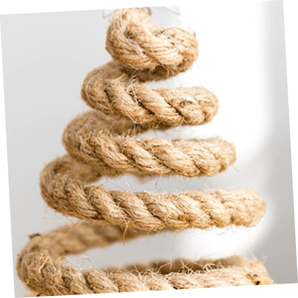Unique Mini Christmas Tree DIY Ornaments Rope Decor for Home Office Car Present for Friends Family image number 5