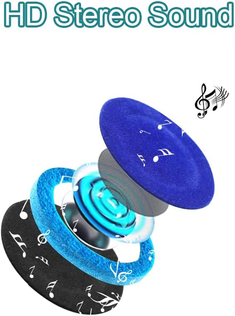 MMUSS Sleep Headphones Stereo Headband with Ultra Thin Speakers.Perfect for Side Sleeper,Sports,Travel,Meditation,Relaxation (Pink) image number 6