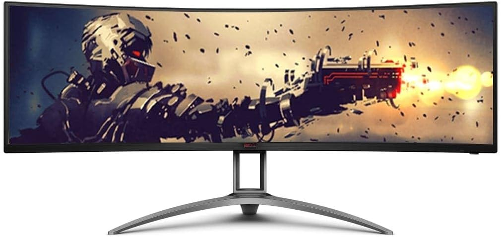AOC Agon AC493UCX2 49'' 5K 1Ms 165Hz Curved VA Gaming Monitor, Black (AG493UCX2) image number 6