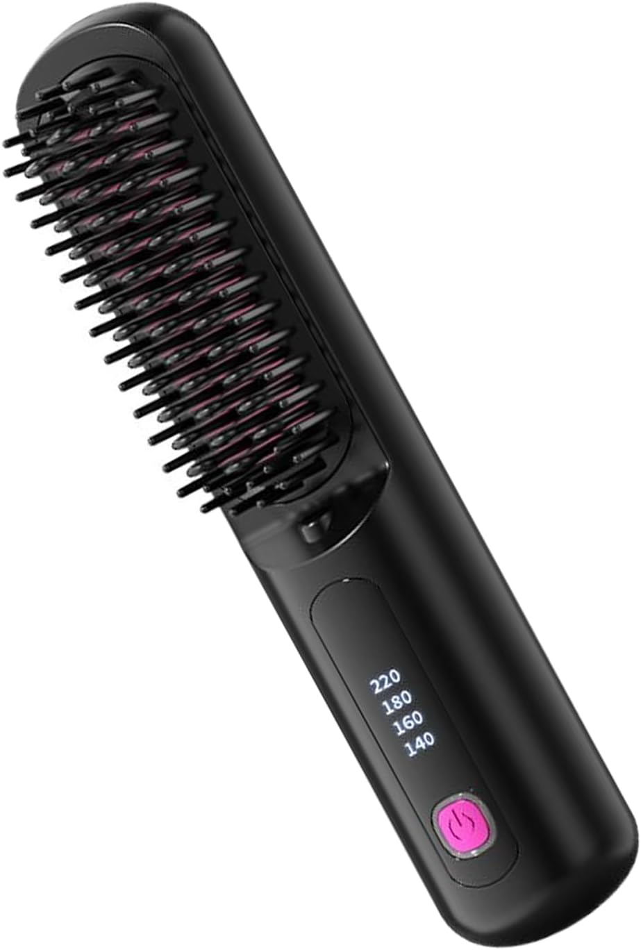 Huayeex Hair Straightener Cordless - Portable Straightening Comb - 4 Levels Adjustable Fast Heating Rechargeable Straightener for Home Curling Travel Women Teens Styling image number 5