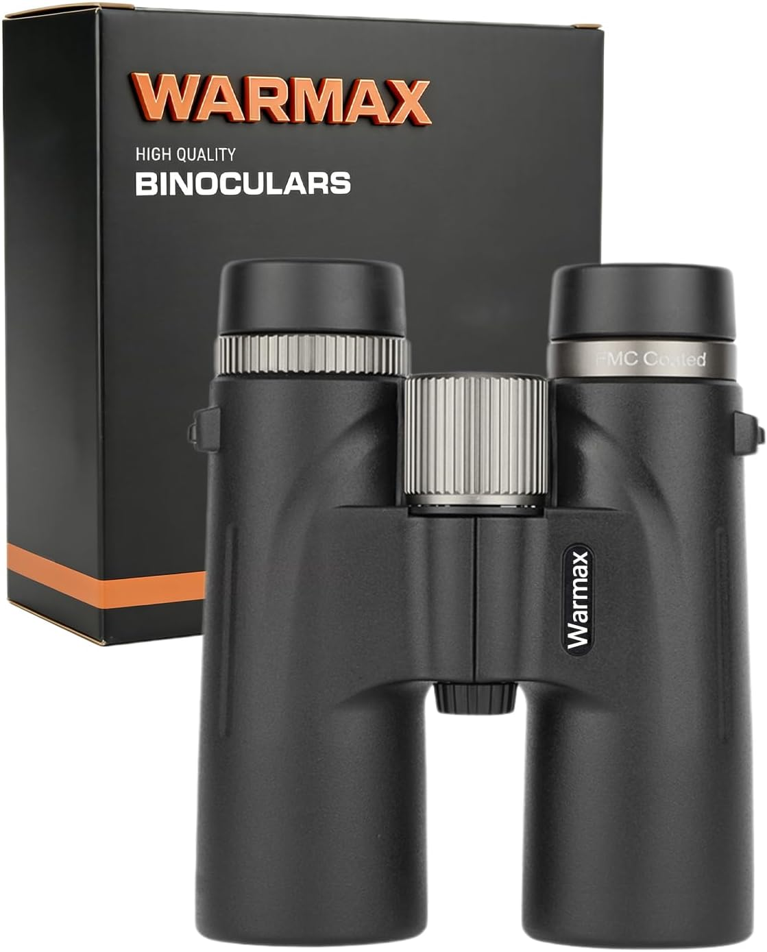 Warmax Binoculars, Warmax Binoculars 12X42 Adults High Magnification Binoculars, Great for Birdwatching, Traveling, Stargazing, Hunting and Concerts, Wider View, Smart Focus (Green)