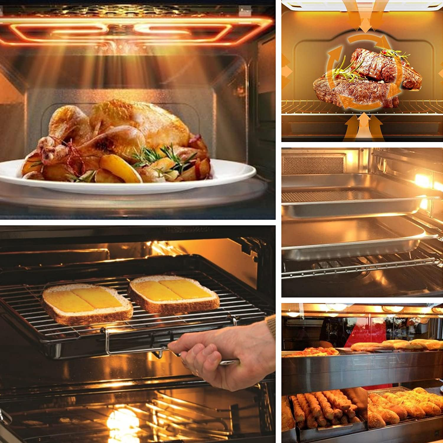 G9 Halogen Oven Bulbs 40W, Clear Capsule G9 Halogen Light Bulbs Warm White 2700K, 230V 300 Degree C Heat Tolerant G9 Cooker Hood Bulb for Oven and Microwave Oven Cooker, 360&deg; Viewing Angle, 5 Pack - 25W image number 3