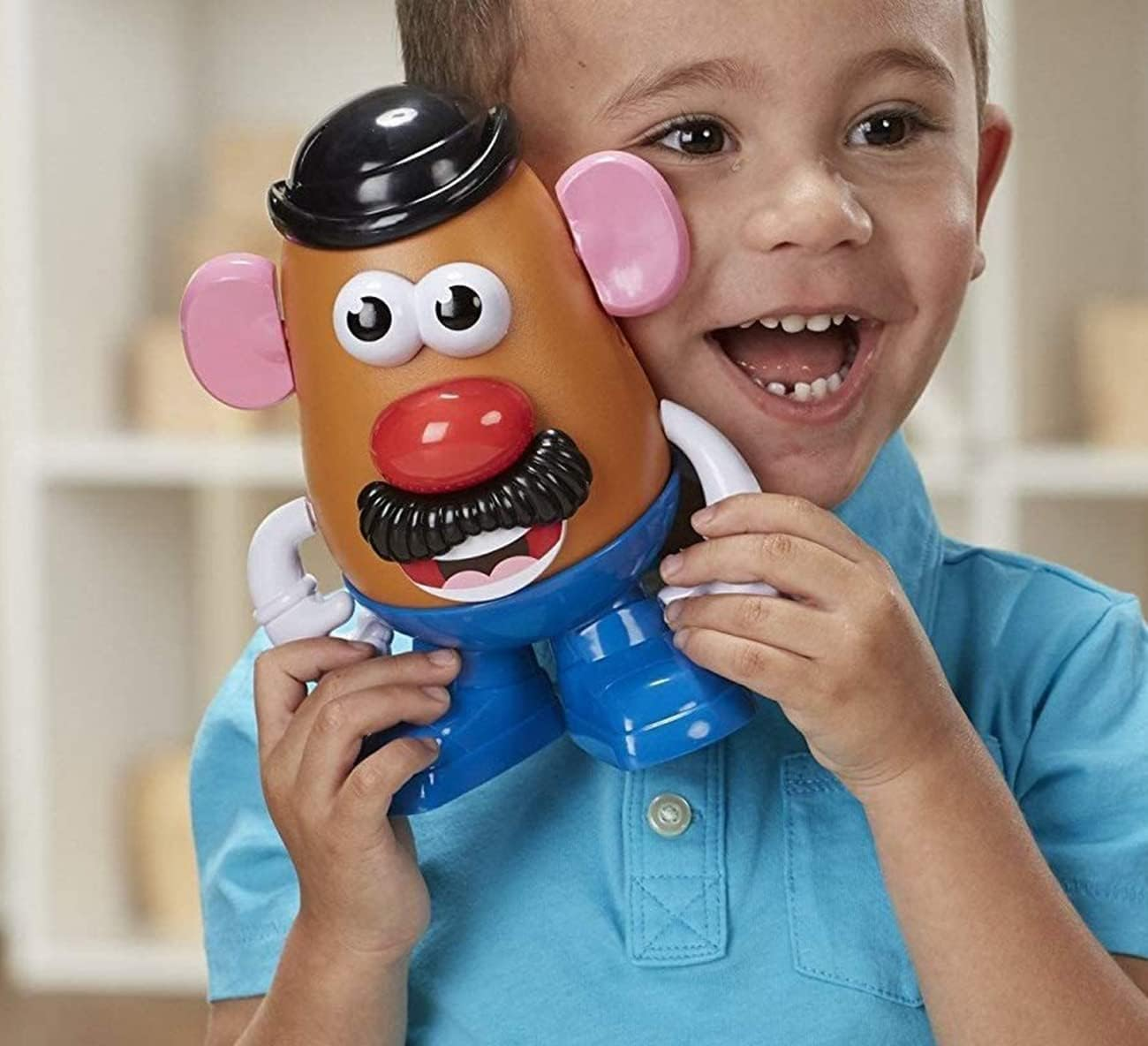 Mr Potato Head Action Figure Toys for Kis 2+, 13 Parts and Pieces for Assemble