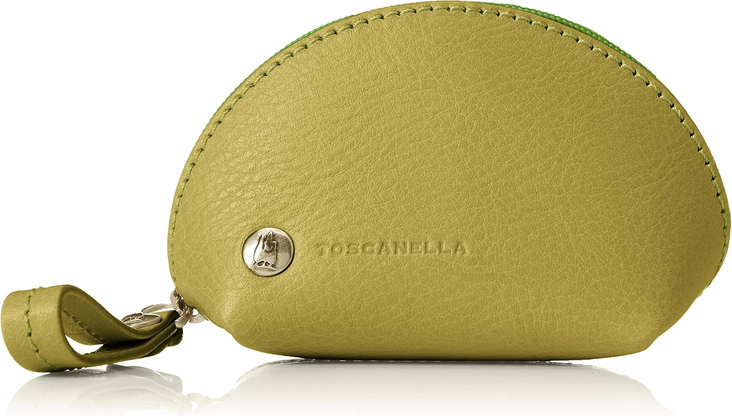 Tuscanera 644-VA Vachetta Leather Mini Mini Half Moon Pouch, XS