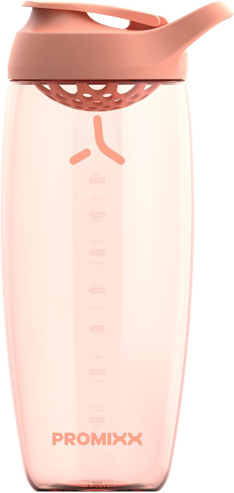 Promixx PURSUIT Protein Shaker Bottle &ndash; Premium Sports Blender Bottles for Protein Mixes and Supplement Shakes &ndash; Easy Clean, Durable Protein Shaker Cup