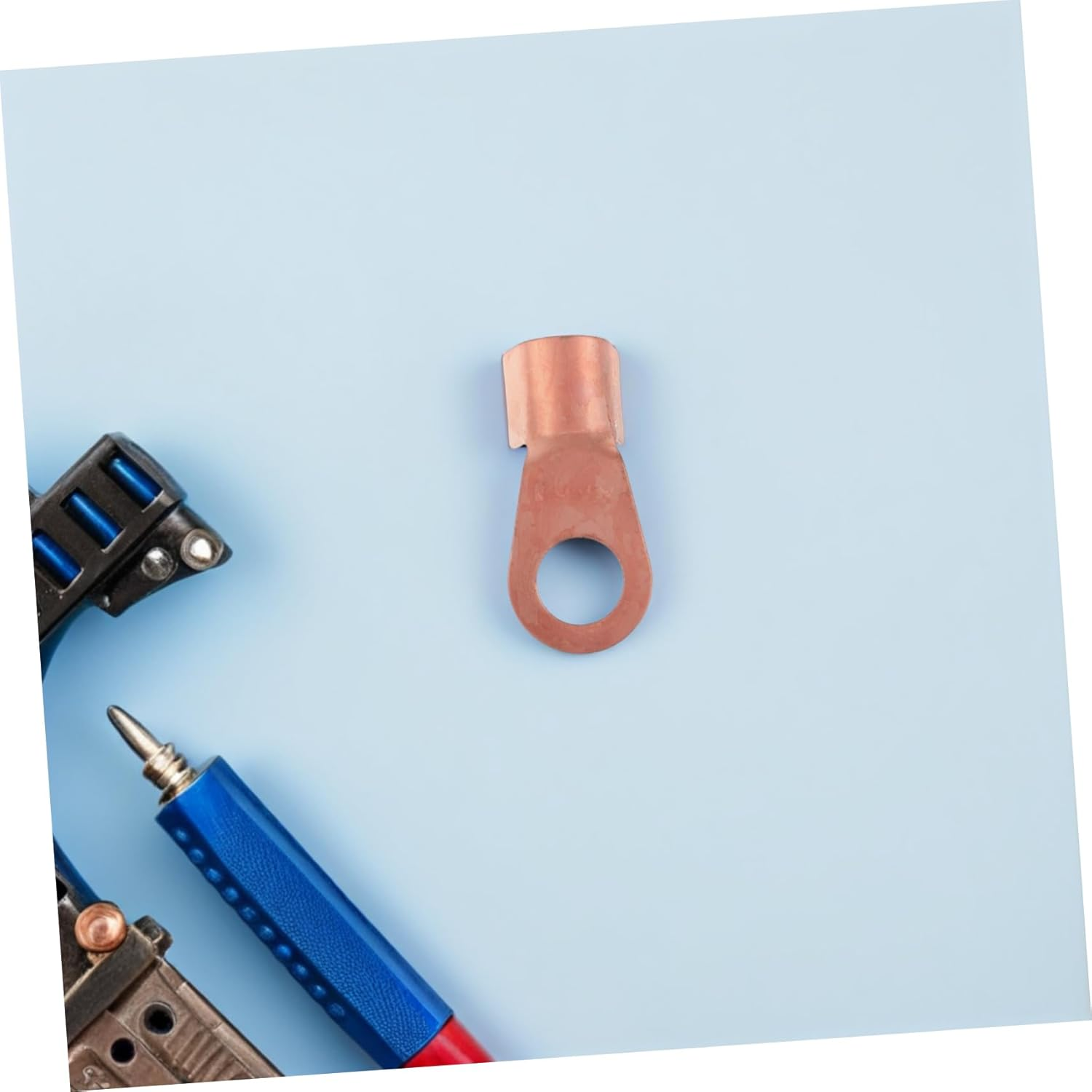 Garneck 20Pcs Sturdy Grounding Clip Tail Connector for Magnetic Welding Wire Tail Automotive Welding Ground Clamp image number 2