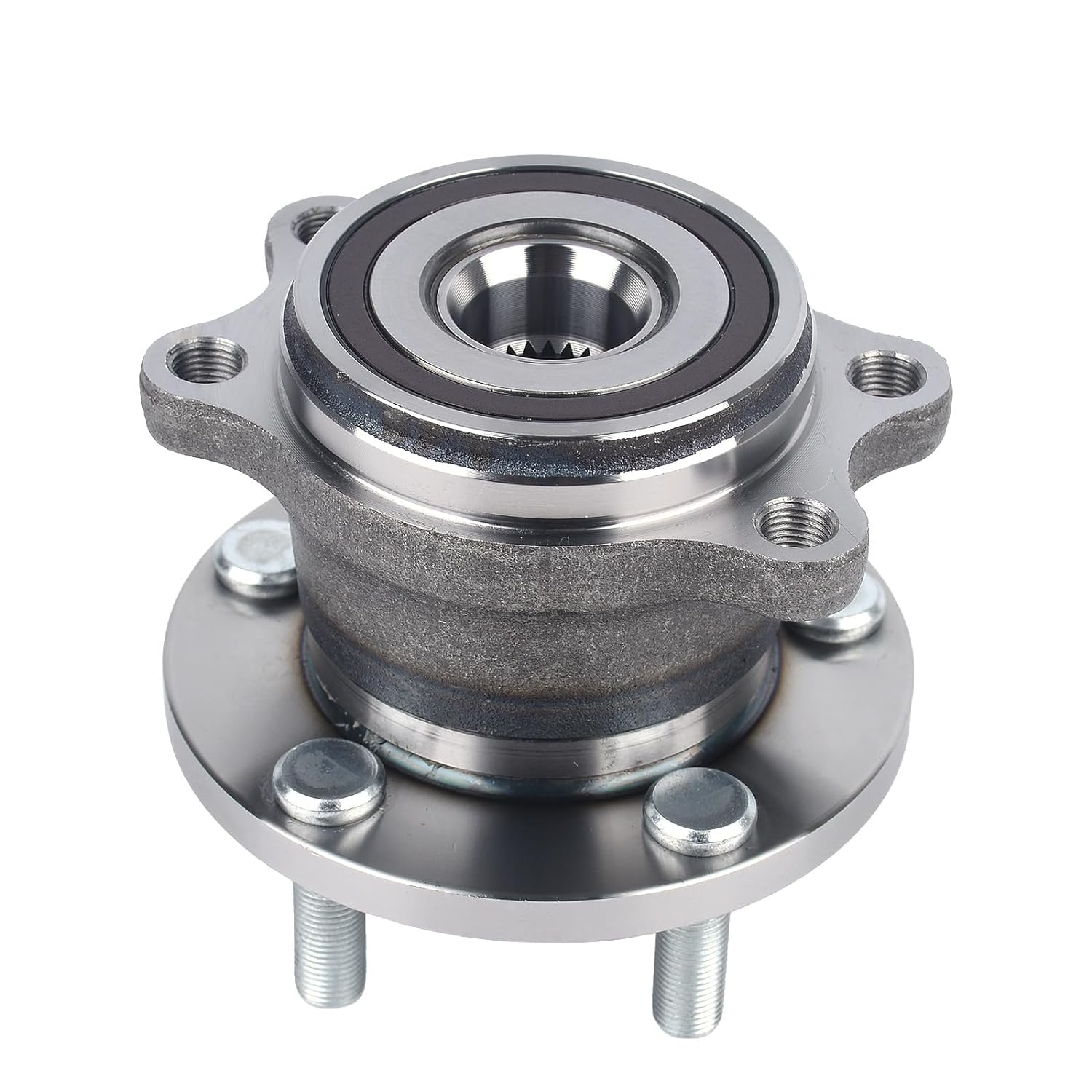 KUSATEC 512293 Rear Wheel Bearing Hub Assembly for 2005-2009 Subaru Legacy 2005-2009 Subaru Outback, M12X1.25 image number 4