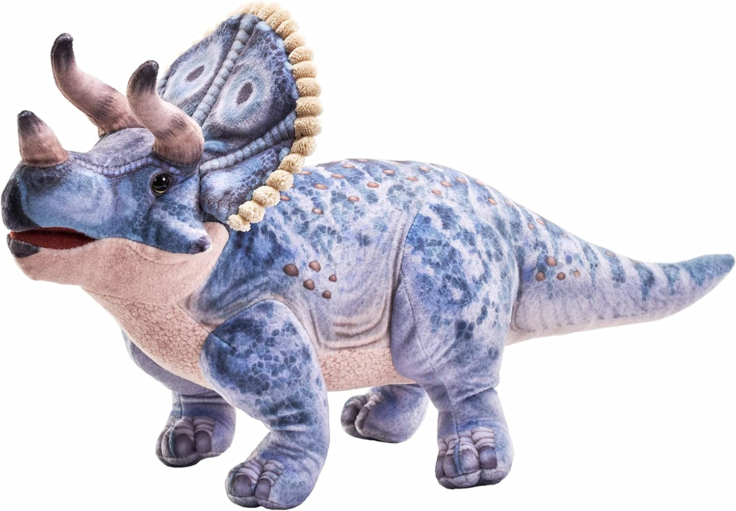 Wild Republic Artist Collection, Dinosaur Triceratops, Kids, 15 Inches, Plush Toy, Fill Is Spun Recycled Water Bottles image number 1