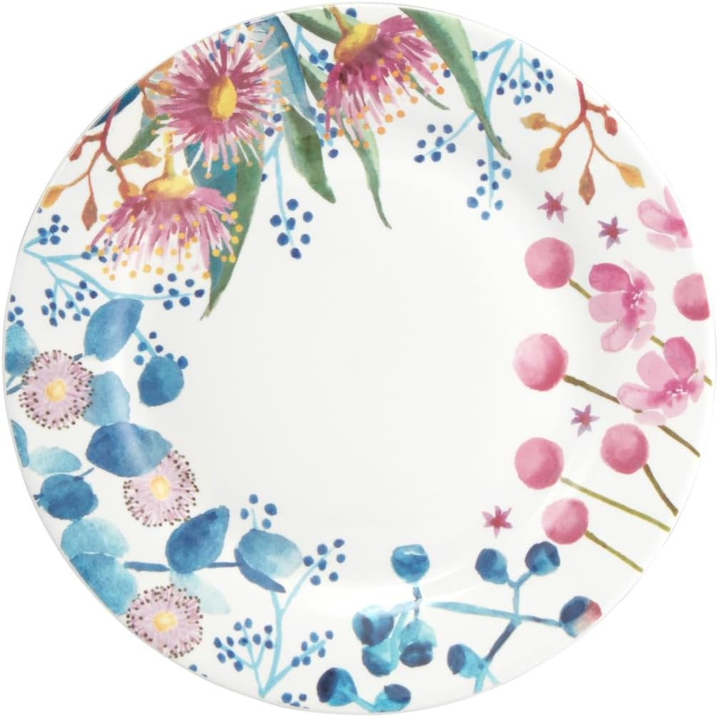 Maxwell & Williams Royal Botanic Gardens Eucalyptus Bloom Rim Dinner Set 12Pc Gift Boxed image number 5