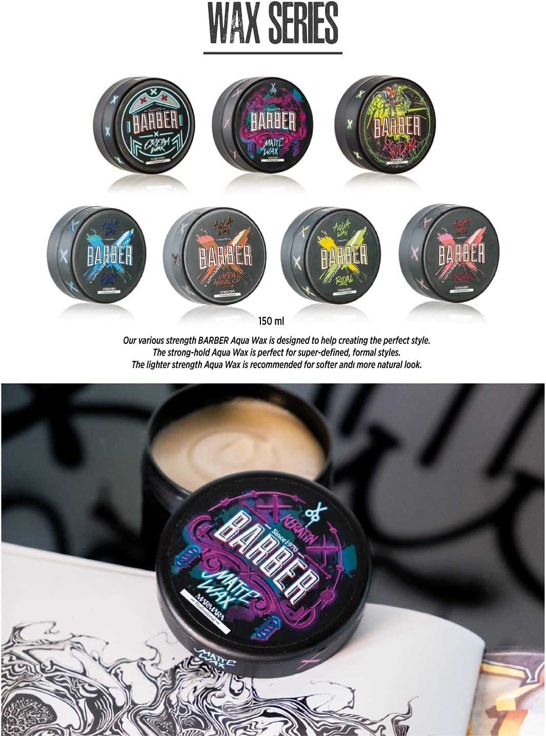 Barber Marmara Keratin Complex Shampoo 1150Ml image number 2