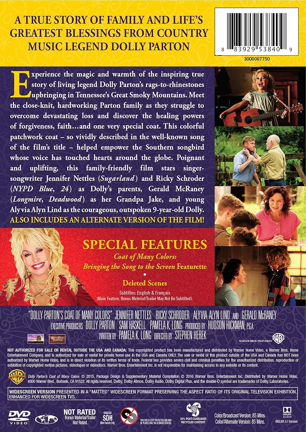 Dolly Parton'S Coat of Many Colors image number 1