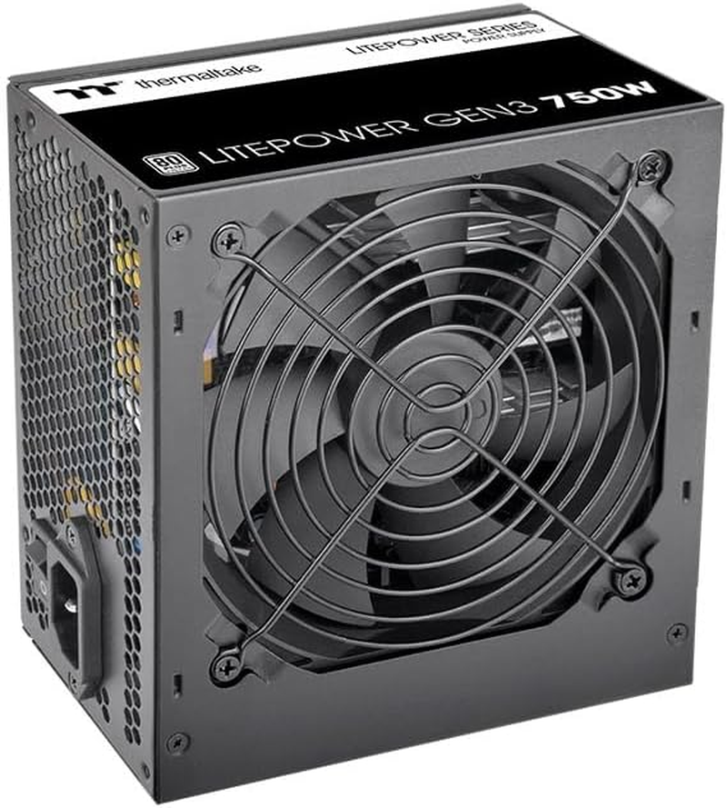 Thermaltake Litepower GEN3 750W 80 plus PSU, PS-LTP-0750NNSAWA-A